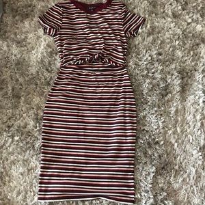 LuLu midi dress! Worn once!